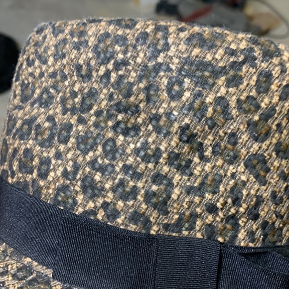 Scala Pronto Leopard Print Fedora Hat - Picture 5 of 12